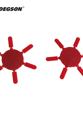 DEGSON高正高松红色防错插标记卡2EDG-PWI-06P-16-00AH标识卡销条