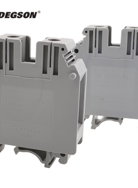 DEGSON高正高松PC35-01P-11-00AH导轨螺钉式UK35N接线端子排DK35N