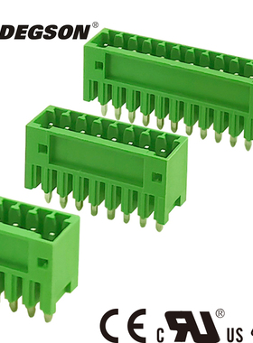 DEGSON高正高松15EDGVC-2.5-04P-14-00AH插拔式PCB接线端子直针座