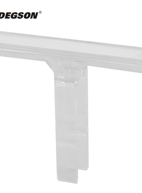 DEGSON高松透明标记座DLM2-01P-17-00ZH标识夹标记支架卡座标识牌