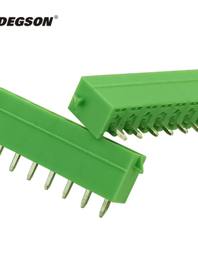 DEGSON插拔式PCB接线端子15EDGVN-3.5-12P-14-00AH凤凰插座MC1.5
