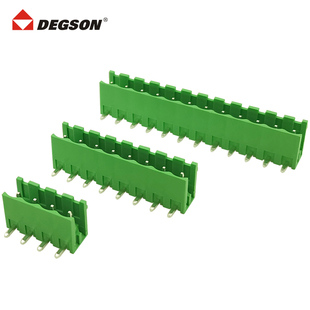 DEGSON高正高松插拔式PCB接线端子弯针座2EDGR-5.08-02P-14-00AH