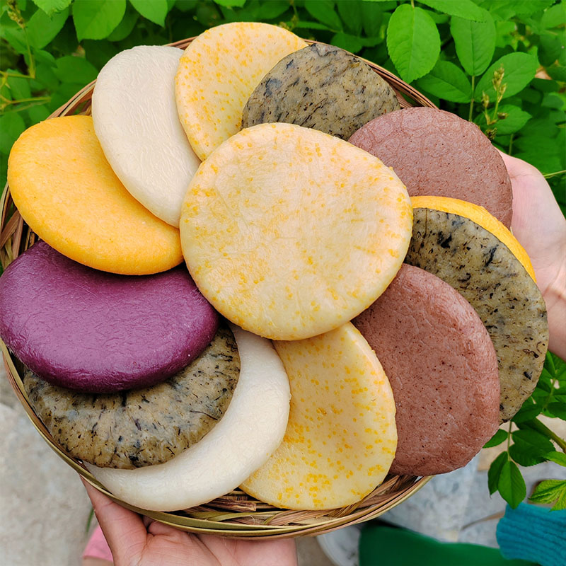 【真空包装】湖北恩施特产糯米糍粑高粱玉米紫薯混合多味原味手工