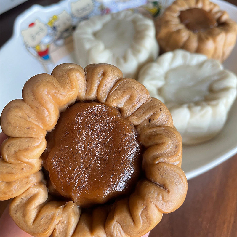 顺丰 年糕馒头山东包糕夹糕原味红糖味江米面老师傅手工制作早餐