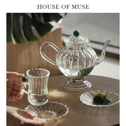 复古茶具套装礼盒缪斯家高硼硅