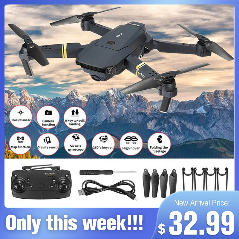 광각 HD 카메라 D를 갖춘 EACHINE E58 드론 1080P WIFI FPV