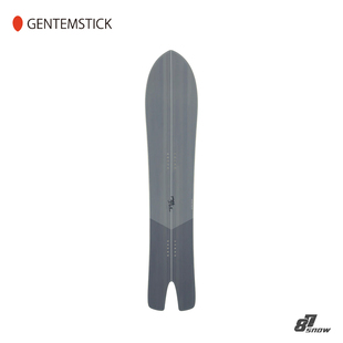 2526款日本GENTEMSTICK小红点SPOON FISH 146滑雪板纯手工单板