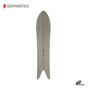 2526款日本GENTEMSTICK小红点MID FISH 152滑雪板纯手工单板大山