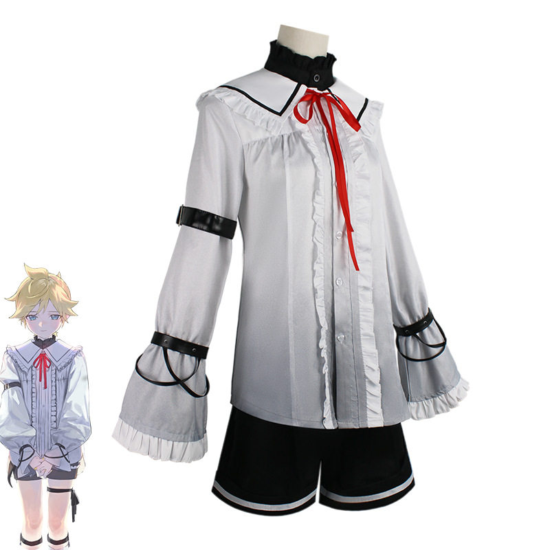 万圣节世界计划彩色舞台feat.初音cos服未来镜音双子镜音连服装