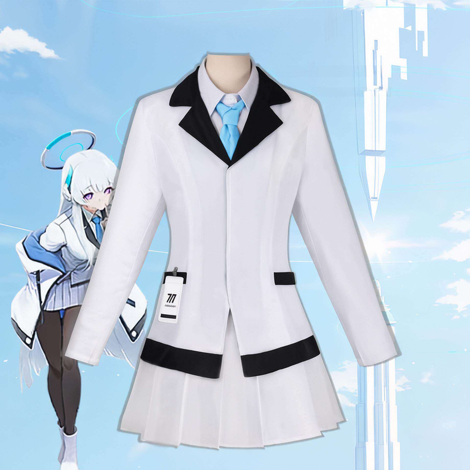 蔚蓝档案cos服生盐乃爱二次元动漫jk制服cosplay服装常服校服