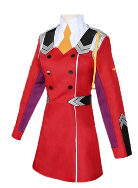 DARLINGintheFRANXXCOS服国家队女主02鹤望兰cosplay服