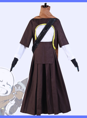 传说之下cos服undertaleink！sanscosplay服装女套装男
