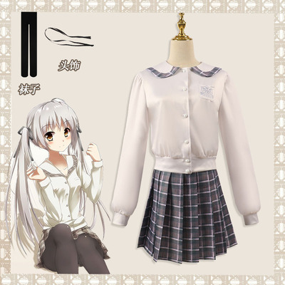 ICOS春日野穹cos服日常穹妹cosplay缘之空穹妹JK制服水漫服装