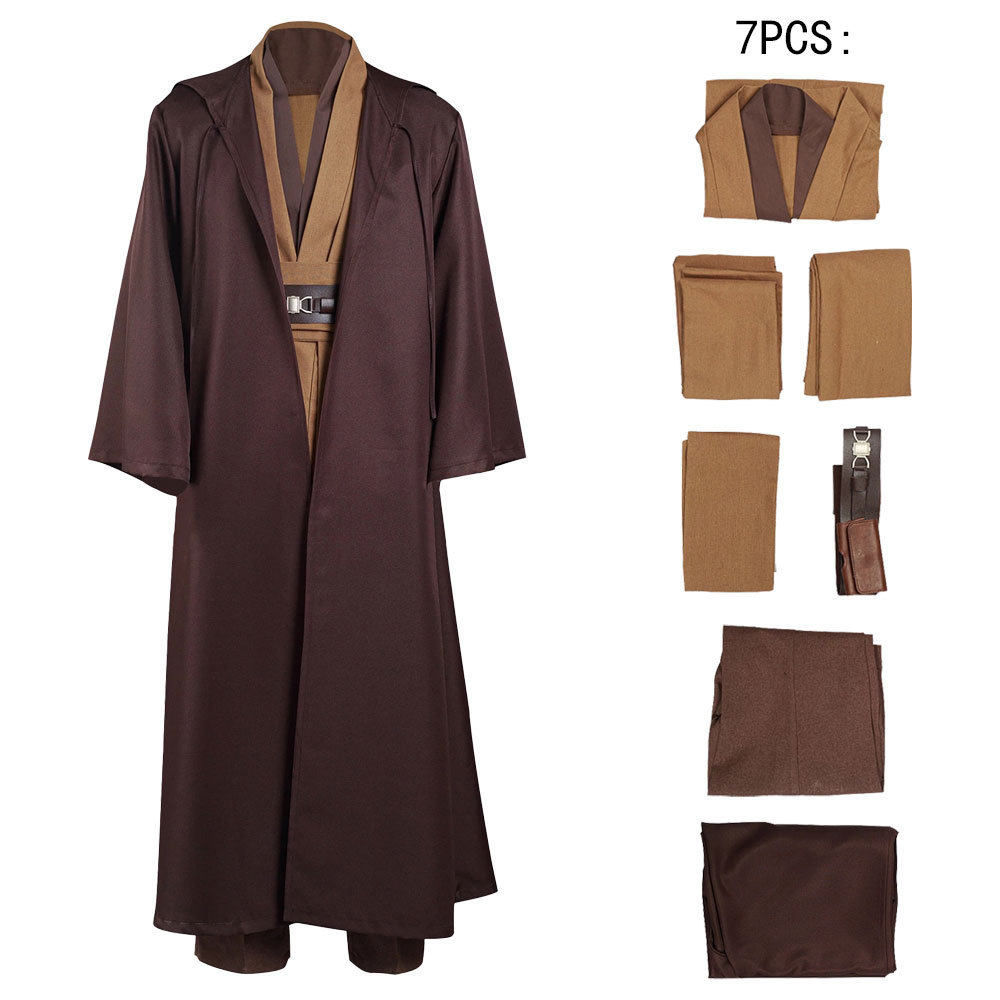 【现货】欧比旺cos服星球大战cosplay万圣节服装绝地武士角色扮
