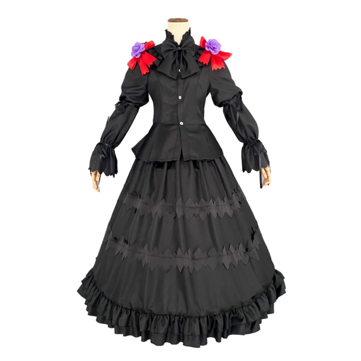 莉莉塔约会大作战cos服时崎狂三cosplay服装年前灵装狂三cos服
