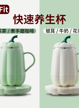 养生杯家用办公室迷你煮茶壶一人养生壶恒温多功能烧水壶电热杯小