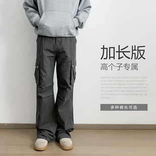 190CM高个子加长款美式高街工装裤子男款长裤潮牌休闲纯棉秋冬季