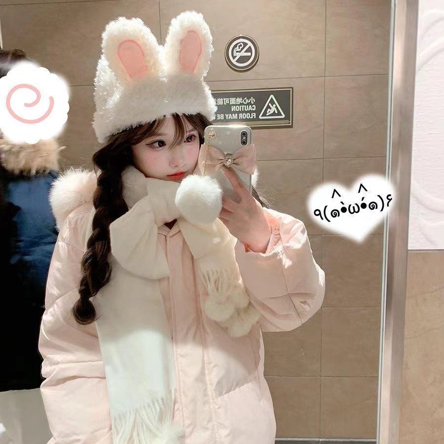 粉色雪国精灵棉服女2025新款小个子巨好看的冬装外套厚棉袄面包服,个性定制/设计服务/DIY,棉服工装,淘宝优惠券,粉丝福利购,淘宝优惠卷