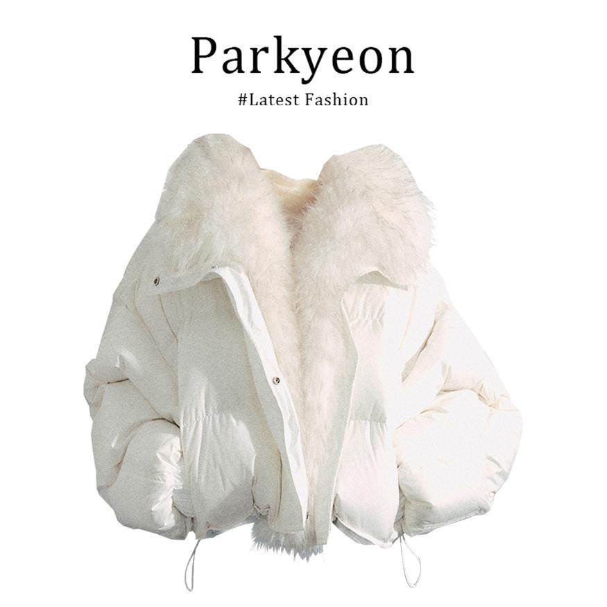 韩式小众不撞款奶白色拼接毛领短款棉服2025新款冬季百搭外套女,个性定制/设计服务/DIY,棉服工装,淘宝优惠券,粉丝福利购,淘宝优惠卷