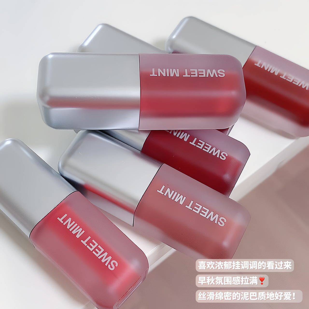 新款推荐丝绒唇釉哑光雾面持久不掉色不沾杯百搭妆容显白唇釉