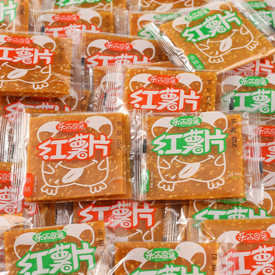 乐而思薯红薯片手工地瓜片零食