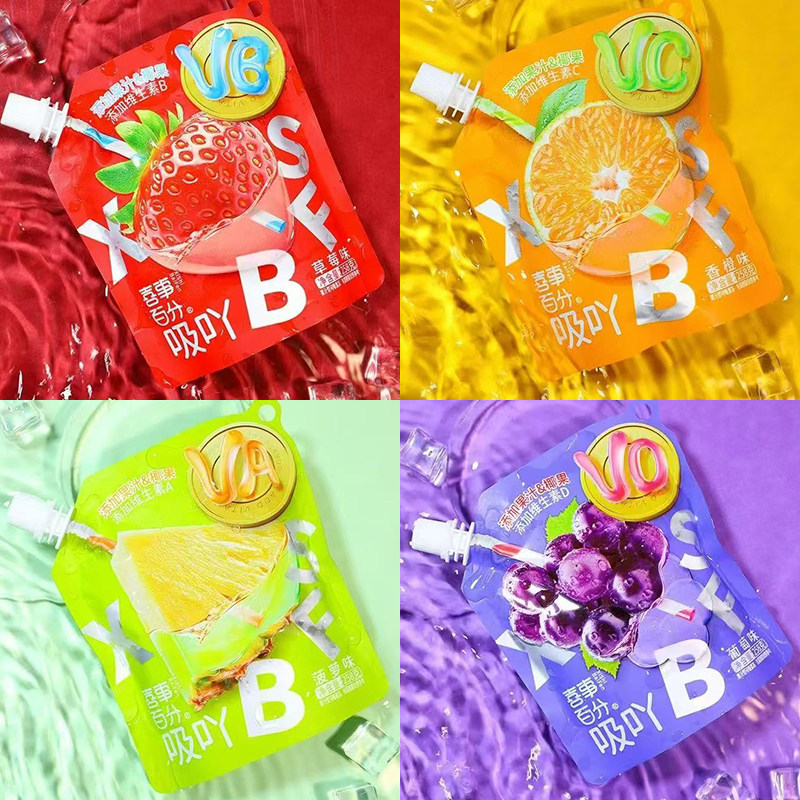 喜事百分果汁果冻草莓葡萄香橙菠萝水果味小吃儿童解馋休闲小零食,零食/坚果/特产,软糖/果味糖/凝胶糖果,淘宝优惠券,粉丝福利购,淘宝优惠卷