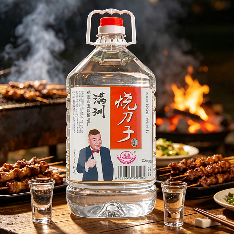 东北烧刀子60度烧刀子酒粮食白酒泡酒专用酒高粱酒原浆酒