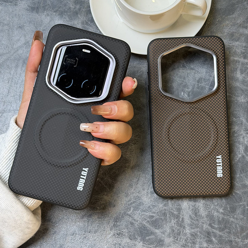 高级磁吸点点纹适用荣耀magic7rsr保时捷手机壳皮纹magic7RSR保护套防摔硅胶软边高档磁吸简约magic7保时捷