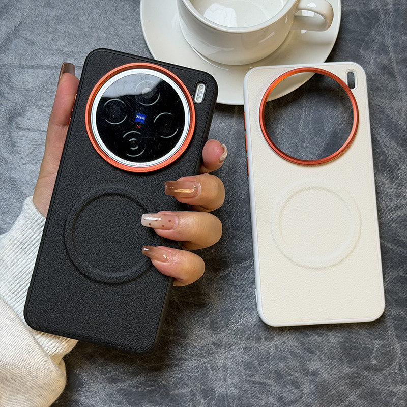 高档磁吸适用努比亚M153豆包手机壳皮纹nubia M153保护套全包防摔硅胶软边M153豆包手机高级质感纹理磁吸