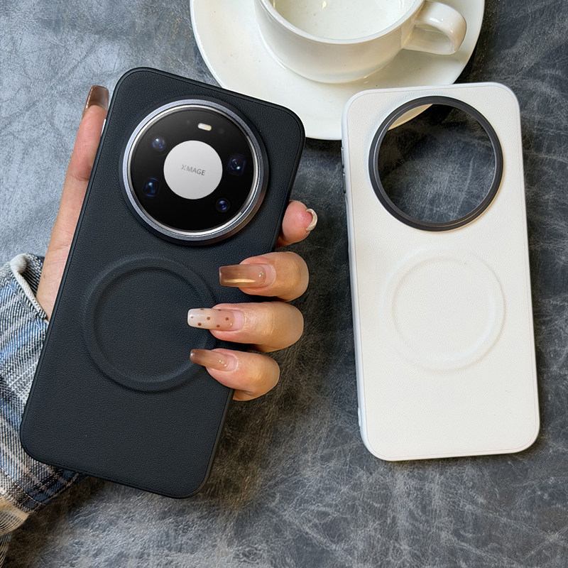 高级磁吸皮纹纹适用努比亚M153豆包手机壳皮纹nubia m153保护套防摔硅胶软边高档磁吸M15简约男女