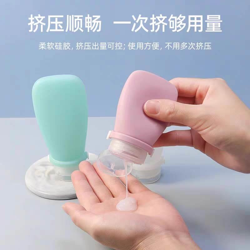 硅胶旅行分装瓶便携出门套装沐浴露护手霜洗发水空瓶洗护外出出差