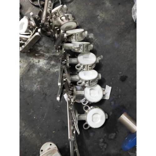 涡轮手柄衬氟蝶阀法兰蝶阀瑞泉鑫阀门耐腐蚀耐酸碱D71F46D371F46