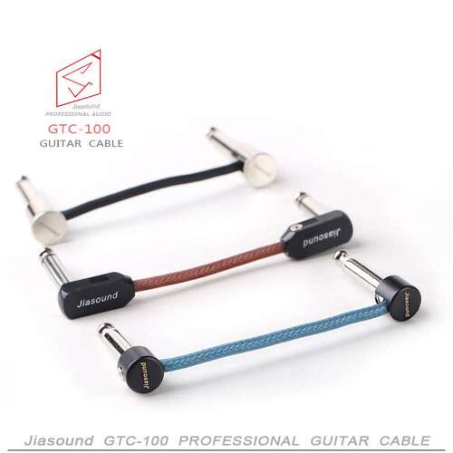 Jiasound 免焊接单块线效果器吉他贝斯电鼓键盘乐器发烧连接线4MM