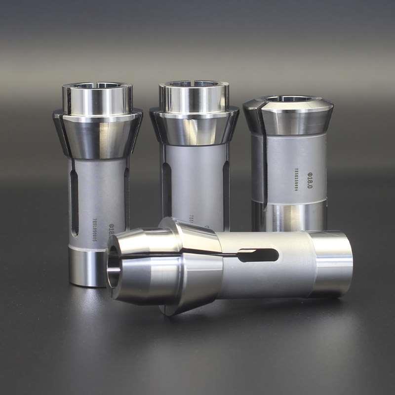 气动高精度数控走心机弹性弹簧夹头标准野村津上非标圆孔车床筒夹