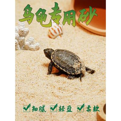 天然乌龟专用沙细河沙椰土乌龟冬眠沙产卵孵化下蛋鱼缸装饰造沙子