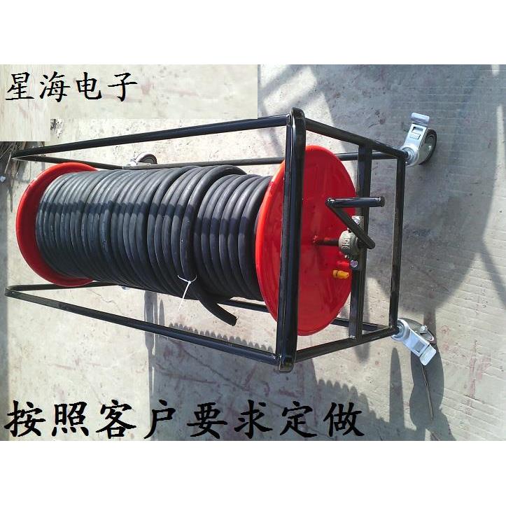 移动电缆盘 可绕100米/200米电缆线大型重型电缆盘 绕线盘 卷线盘