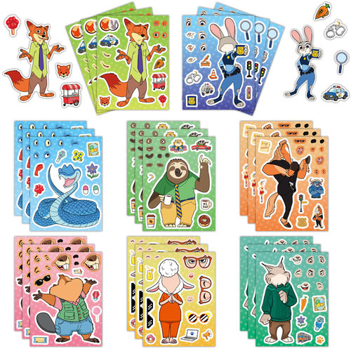 疯狂动物城Zootopia贴纸