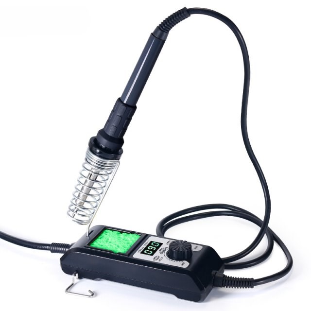 220V 65W Temperature Adjustable Soldering Iron Station Tempe