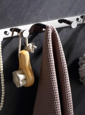 3-7 Hooks Stainless Steel Hooks Bathroom Kitchen Accessories