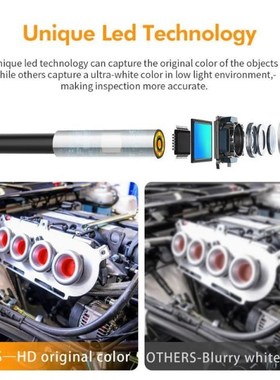 USB Endoscope 3 in 1 Borescope 3.9mm Waterproof C90A