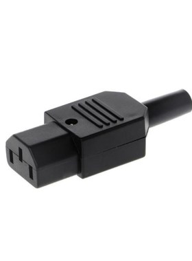 IEC 320 C13 Female Plug Rewirable Power Connector 3 Pin Sock