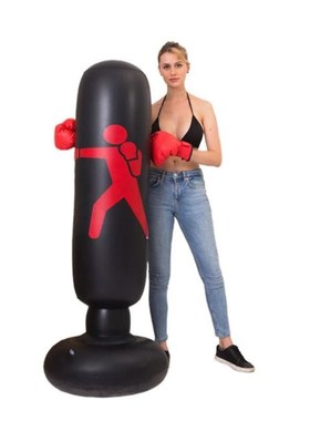 pvc thickened fitness inflatable boxing column tumbler fight