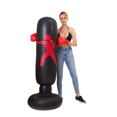 pvc thickened fitness inflatable boxing column tumbler fight