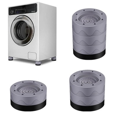 4Pcs Anti Vibration Feet Pads Washing Machine Rubber Mat Non