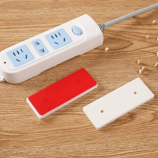 1Pcs Wall Mount Free of Punch Seamless Power Strip Fixator N