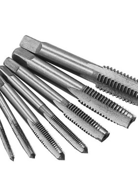 Hand Tap Drill Set 7pcs M3 M4 M5 M6 M8 M10 M12 Bearing Steel