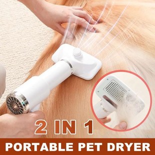 New 3 Temperature Set 2in1 Portable Dog Dryer Dog Hair Dryer