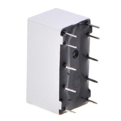 New Arrival 5V Coil Bistable Latching Relay DPDT 30VDC 2A 1A