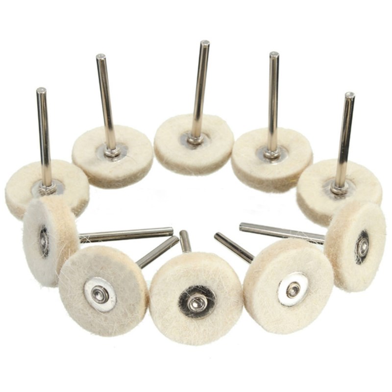 7XEA 25mm Wool Polishing Wheel Polishing Buffing Wheel for C