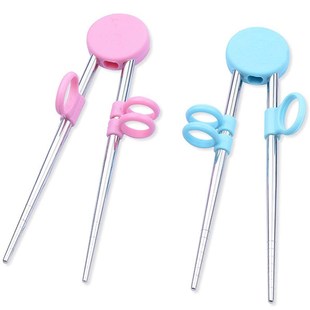 2 Pairs Of Children's Training Chopsticks Help Learn To Use